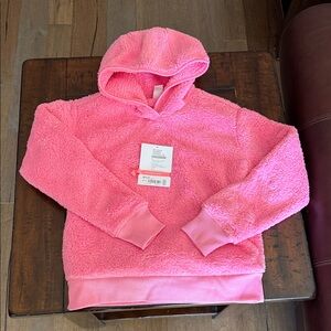 Athleta Girl Pink Fleece So Snug Sherpa Hoodie 2.0